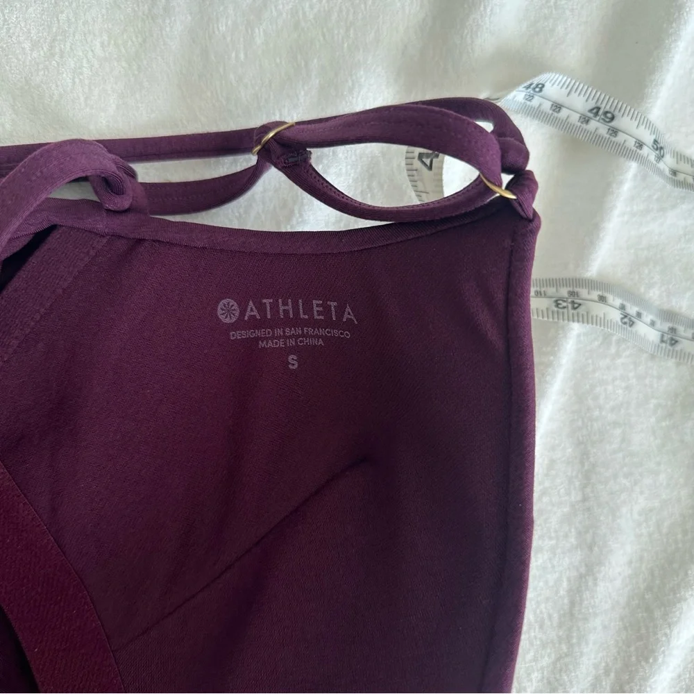 Athleta Aqualuxe Blousy Tankini Top - Picture 9 of 14